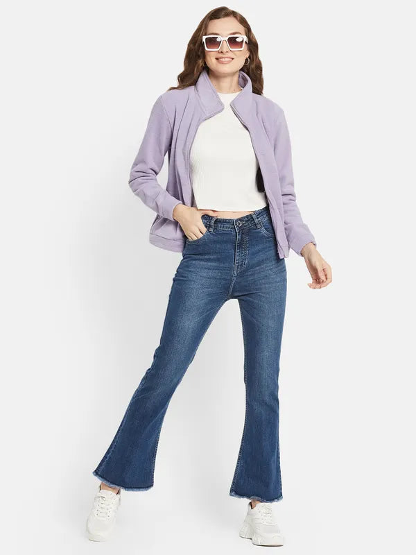 Women Bootcut Light Fade Stretchable Jeans