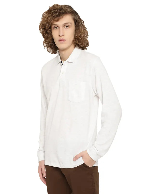 Mettle Polo Collar Cotton T-Shirt