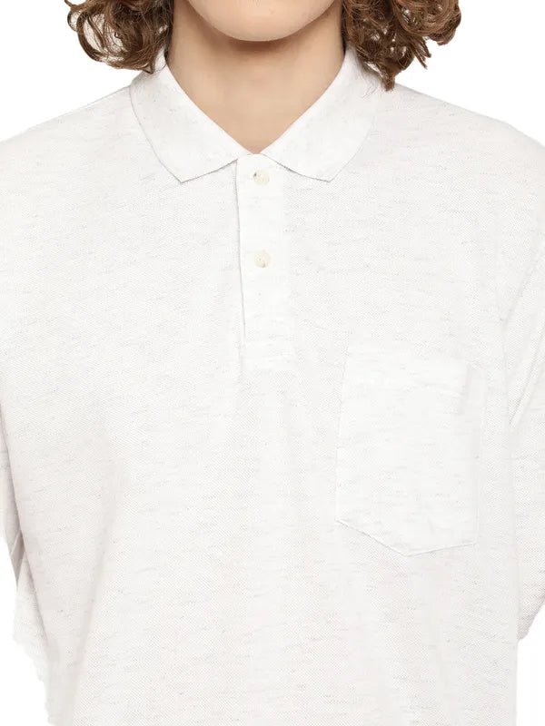 Mettle Polo Collar Cotton T-Shirt