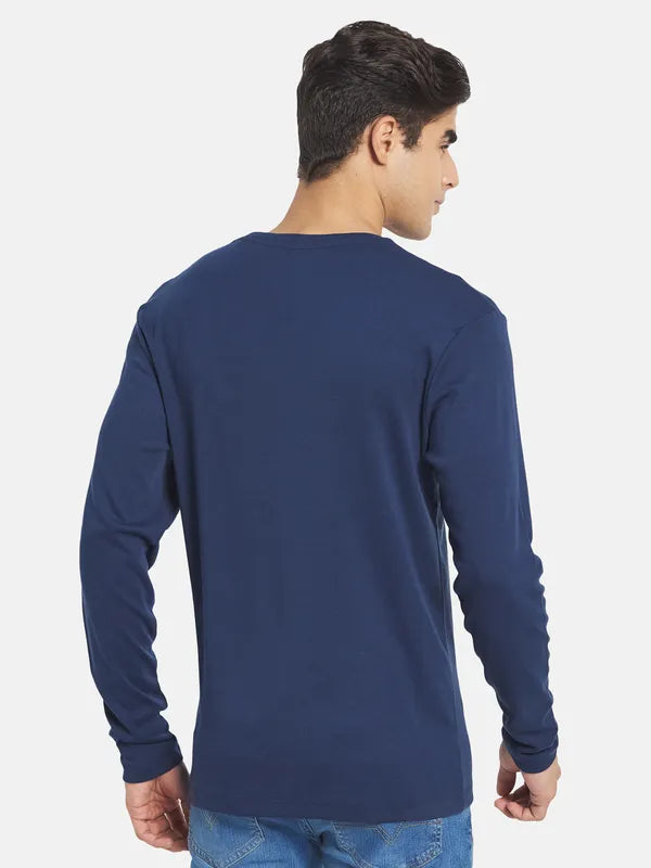 Mettle Men Blue Applique T-Shirt