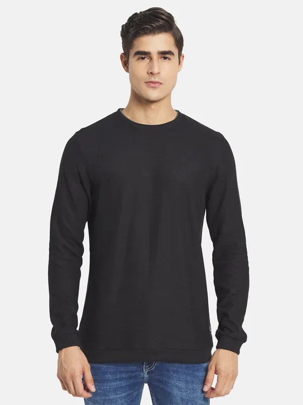 Mettle Men Black Applique T-Shirt