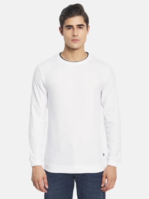 Mettle Men White Applique T-Shirt