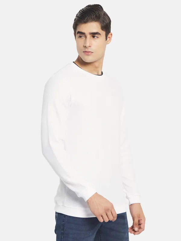 Mettle Men White Applique T-Shirt