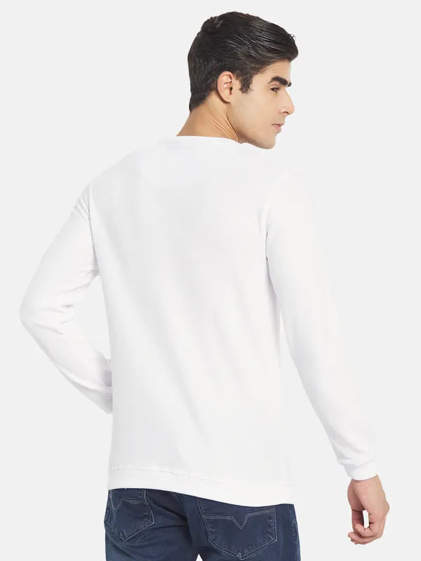 Mettle Men White Applique T-Shirt