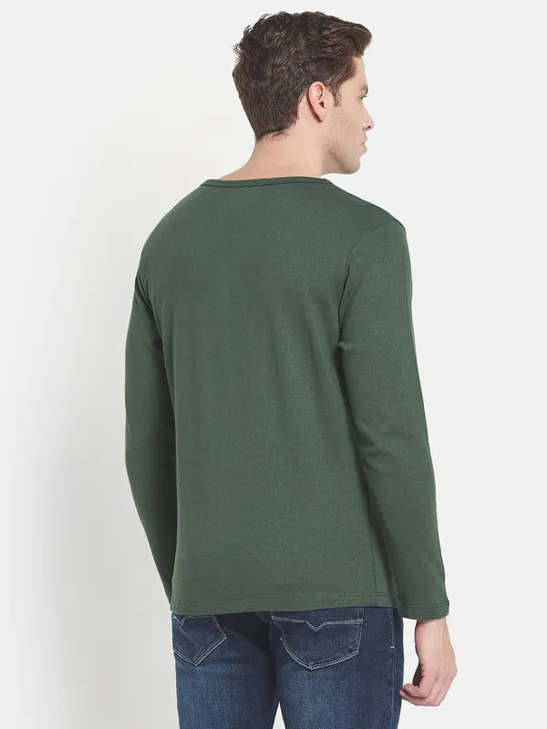 Men Green T-Shirt