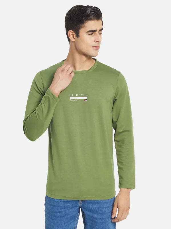 Mettle Men Olive Green T-Shirt