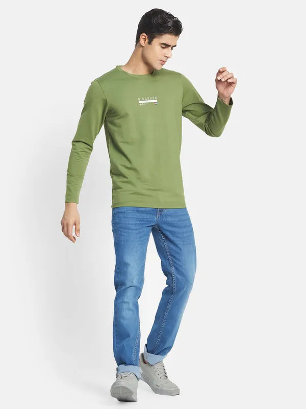 Mettle Men Olive Green T-Shirt