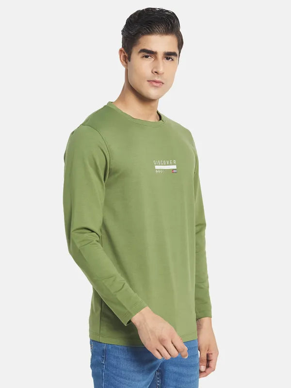 Mettle Men Olive Green T-Shirt