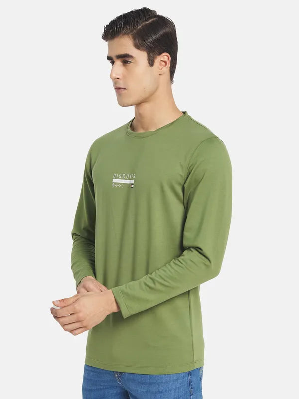 Mettle Men Olive Green T-Shirt