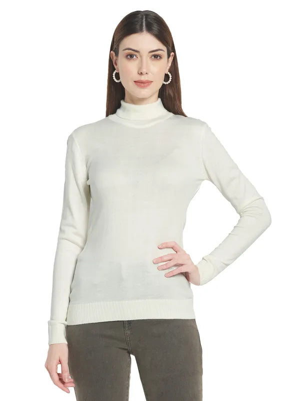 Mettle Women White Pullover