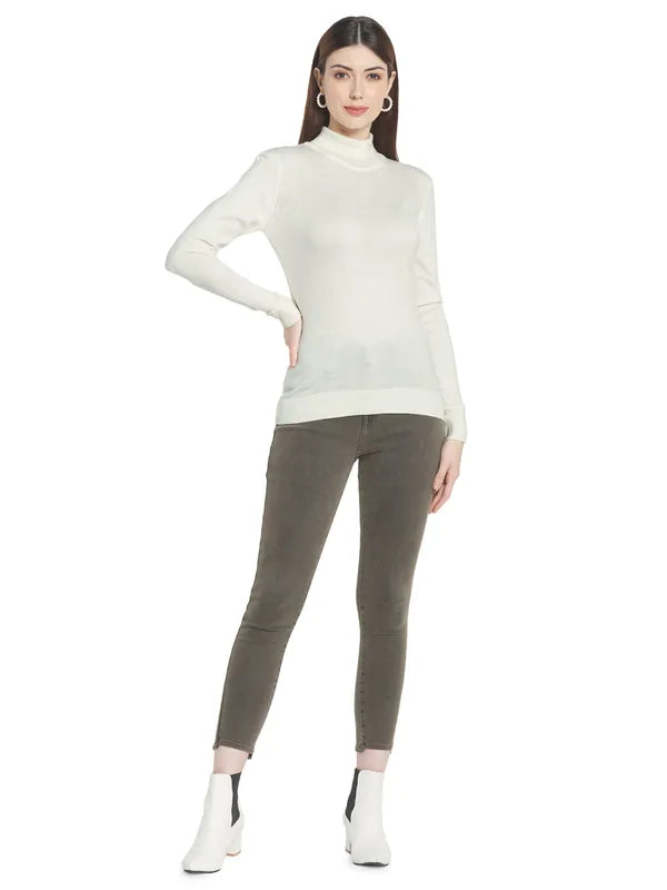 Mettle Women White Pullover