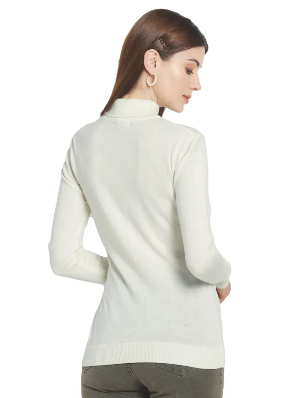 Mettle Women White Pullover