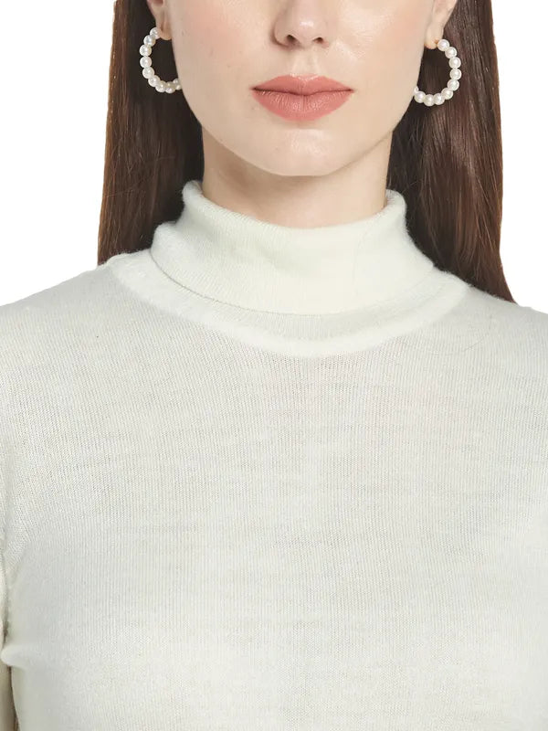 Mettle Women White Pullover