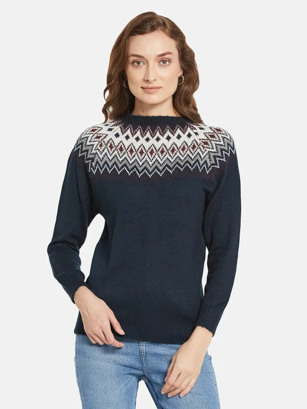 Women Printed Pullover