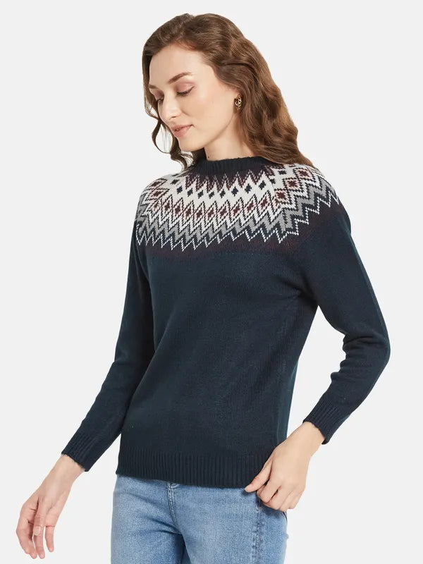 Women Printed Pullover