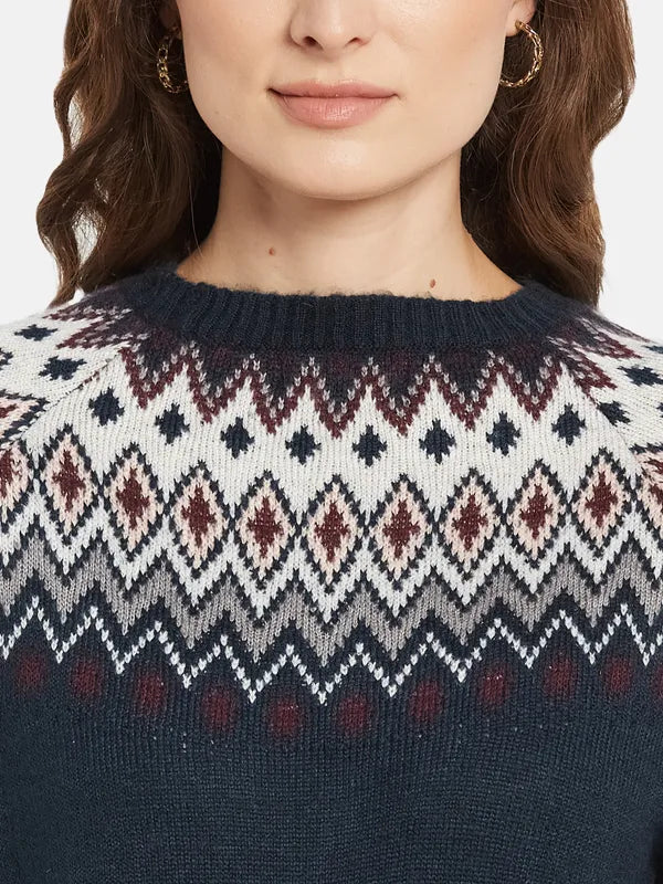 Women Printed Pullover