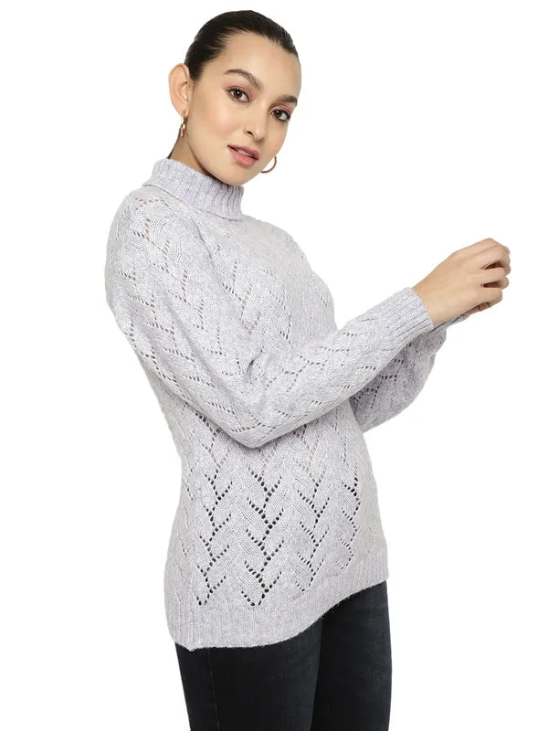 Mettle Women Purple Pullover