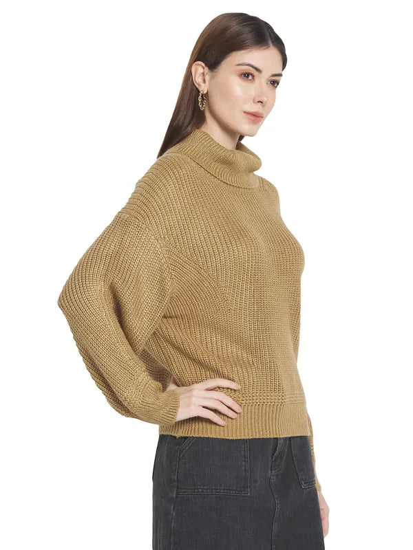 Mettle Women Brown Pullover