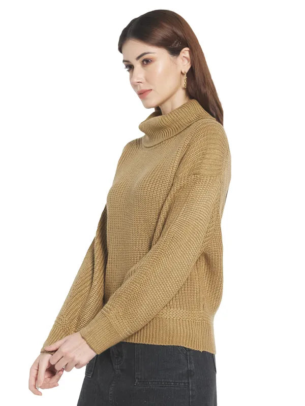 Mettle Women Brown Pullover