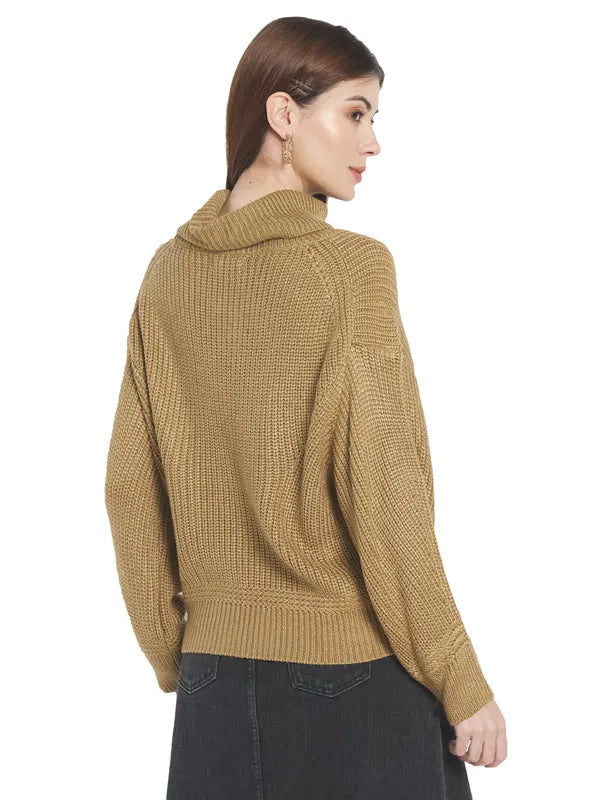 Mettle Women Brown Pullover