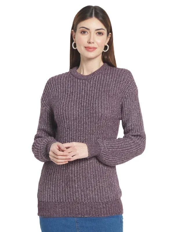 Mettle Women Maroon Pullover