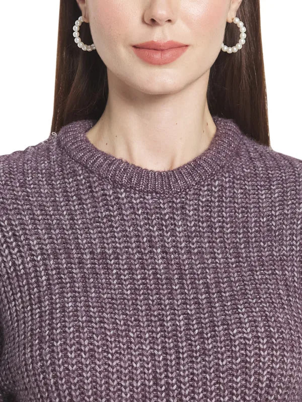 Mettle Women Maroon Pullover