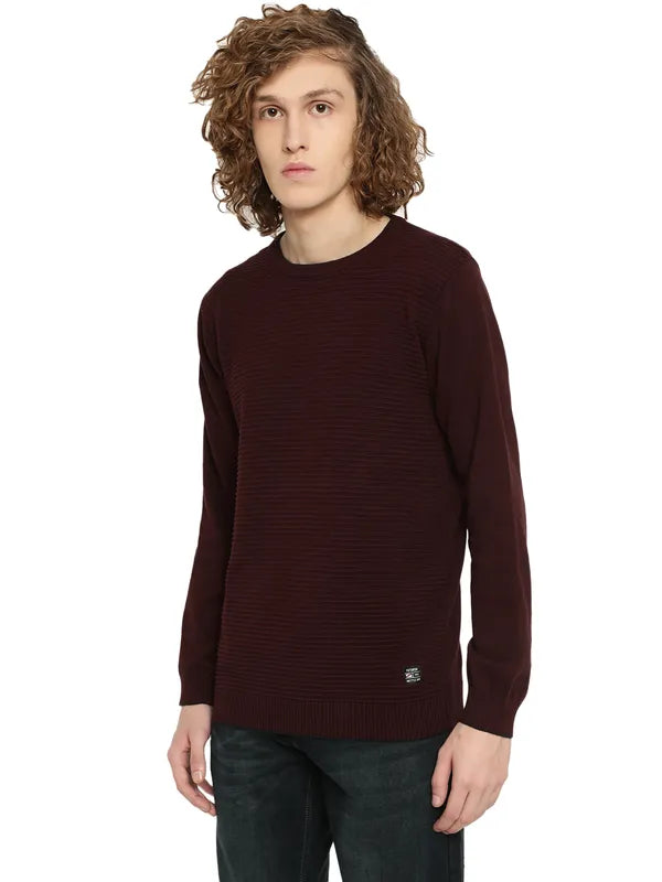 Mettle Men Maroon Pullover