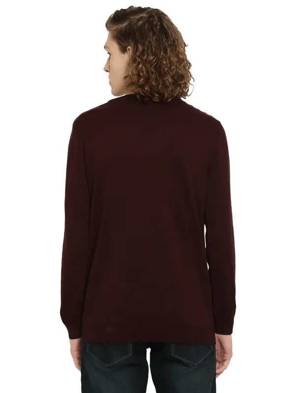 Mettle Men Maroon Pullover