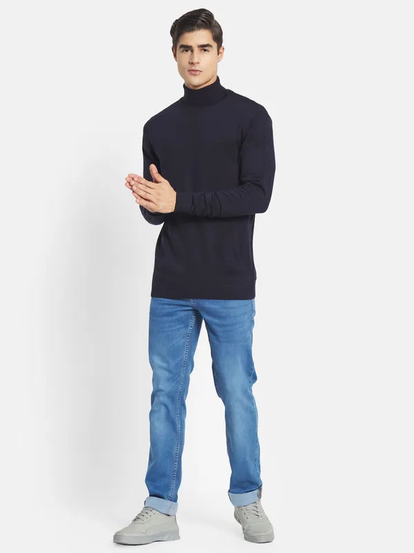 Mettle Men Navy Blue Pullover