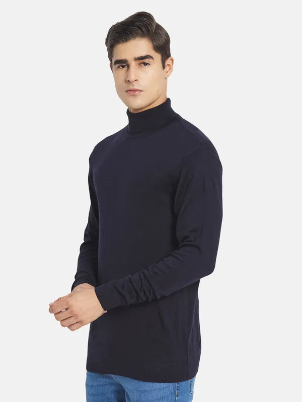 Mettle Men Navy Blue Pullover