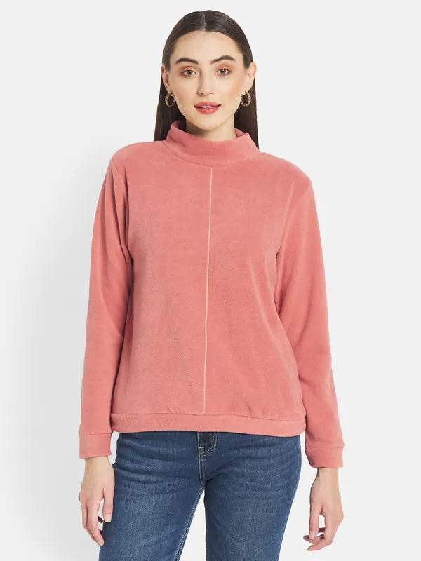 Mettle Women Coral Sweatshirt