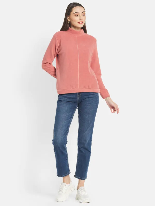 Mettle Women Coral Sweatshirt