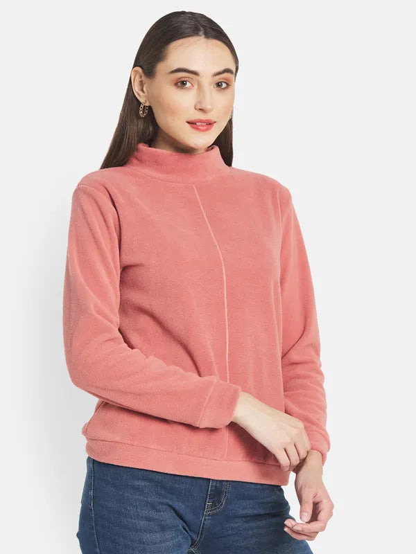 Mettle Women Coral Sweatshirt