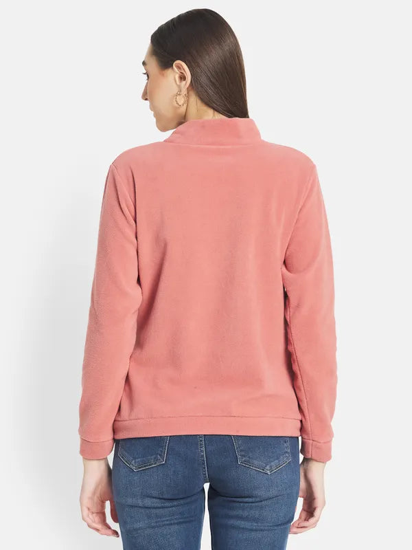 Mettle Women Coral Sweatshirt