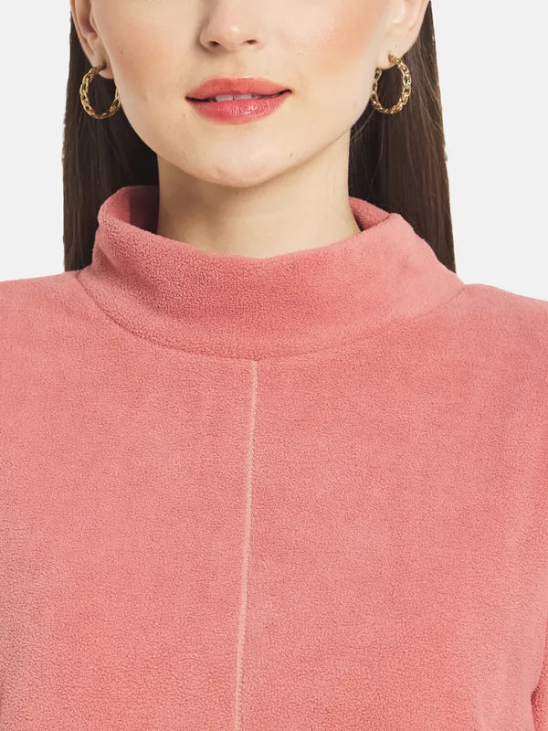 Mettle Women Coral Sweatshirt