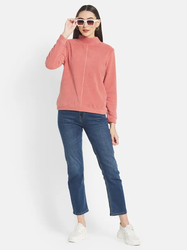 Mettle Women Coral Sweatshirt