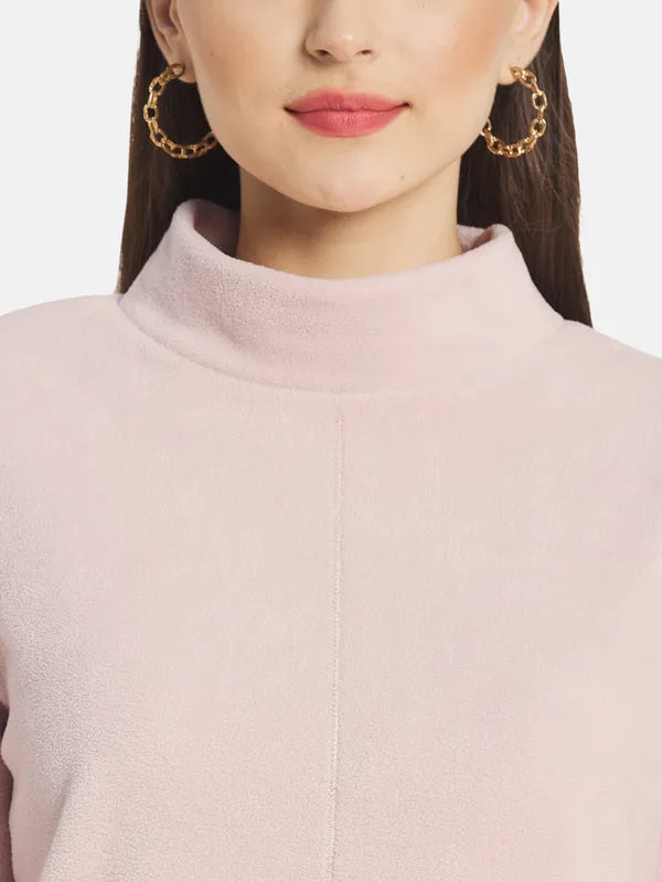 Mettle Women Pink Sweatshirt