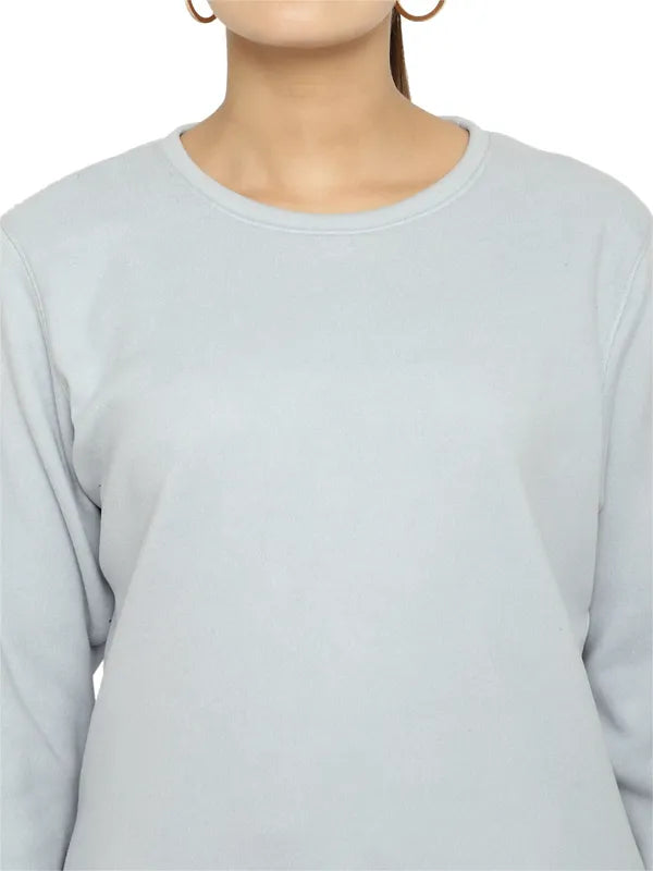 Mettle Women Blue Sweatshirt