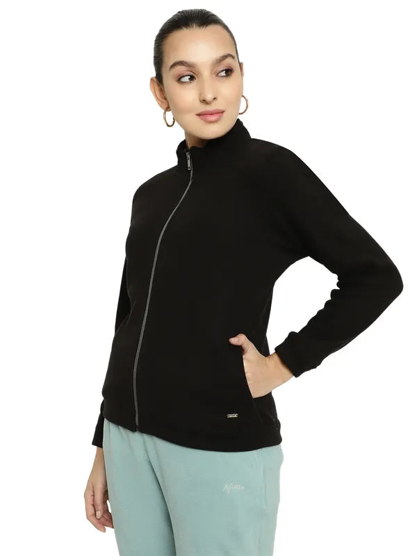 Mettle Women Black Sweatshirt