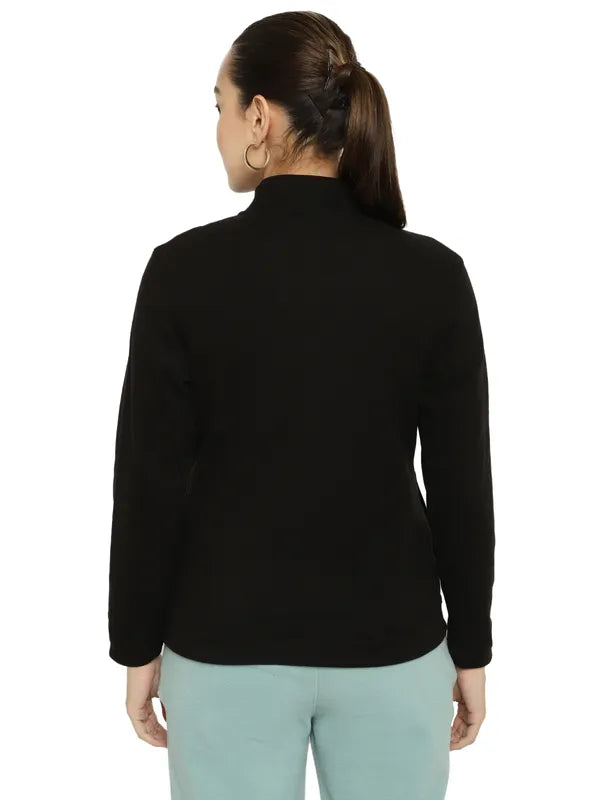 Mettle Women Black Sweatshirt