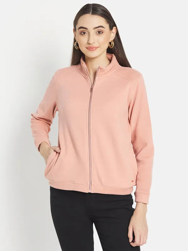 Mettle Women Pink Sweatshirt