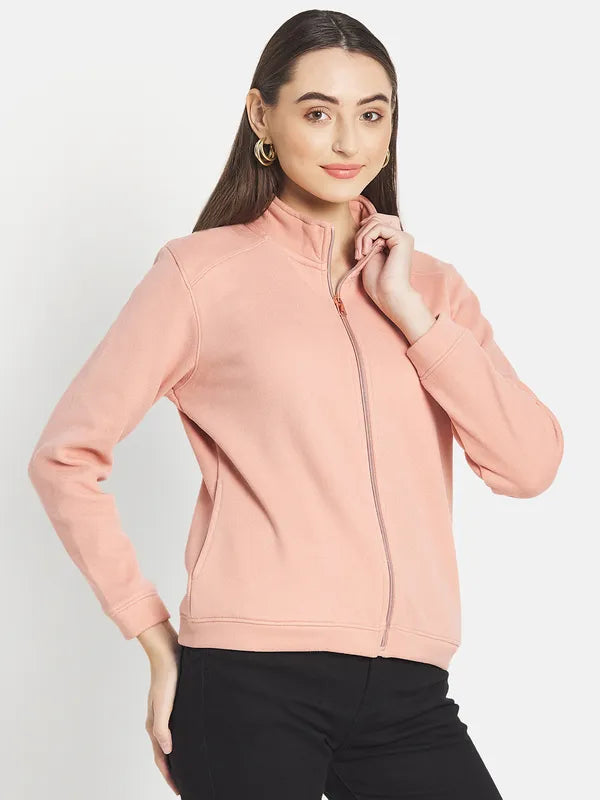 Mettle Women Pink Sweatshirt