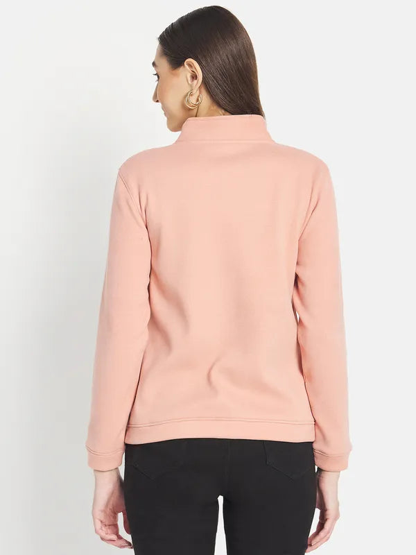 Mettle Women Pink Sweatshirt