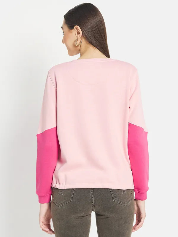 Mettle Women Pink Sweatshirt