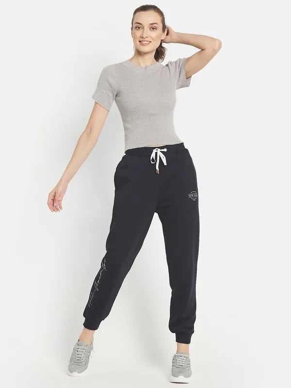 Women Solid Cotton Jogger