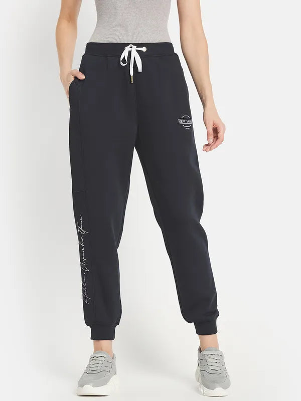 Women Solid Cotton Jogger