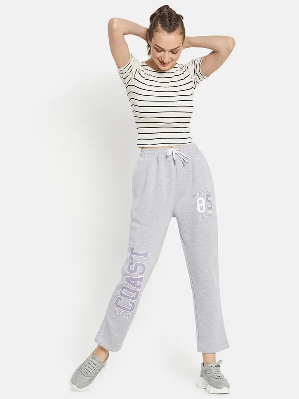 Women Printed Cotton Track Pants