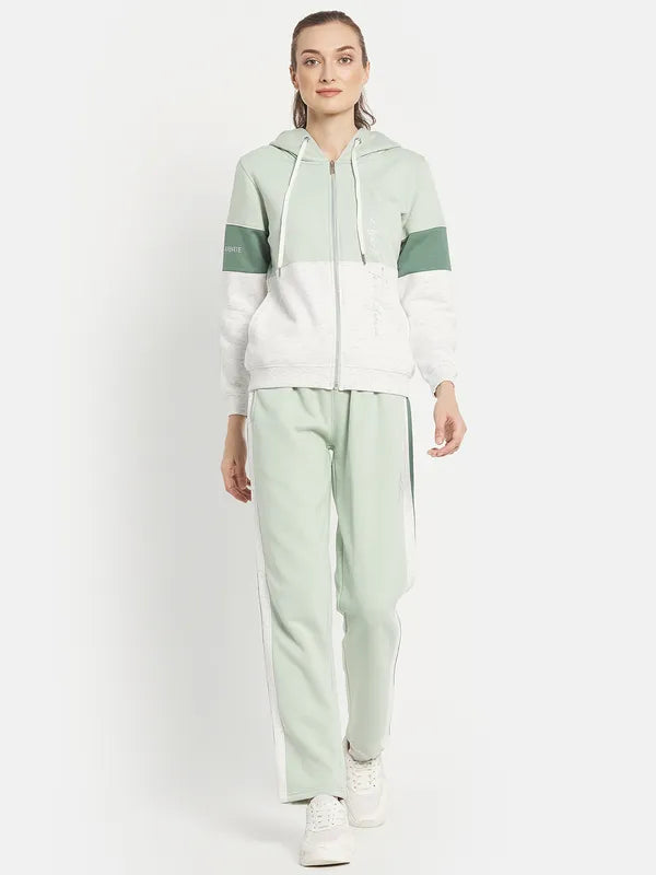 Women Colourblocked Tracksuits