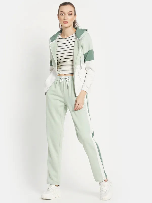 Women Colourblocked Tracksuits