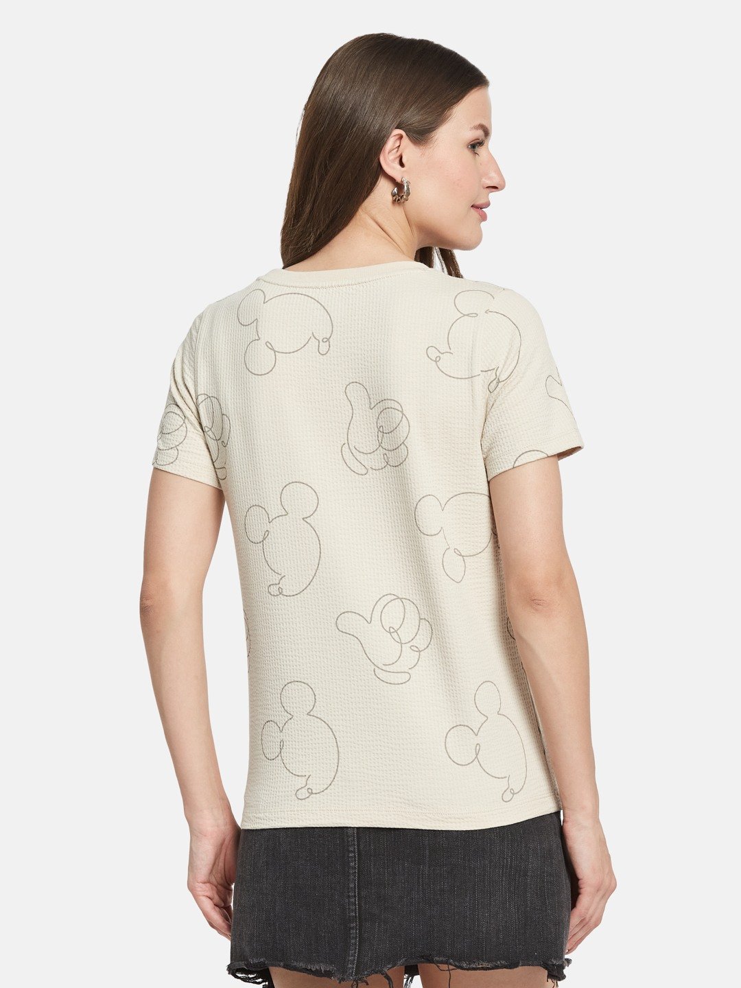 METTLE Women Printed T-shirt